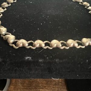 Elegant Sterling Silver Heart Necklace